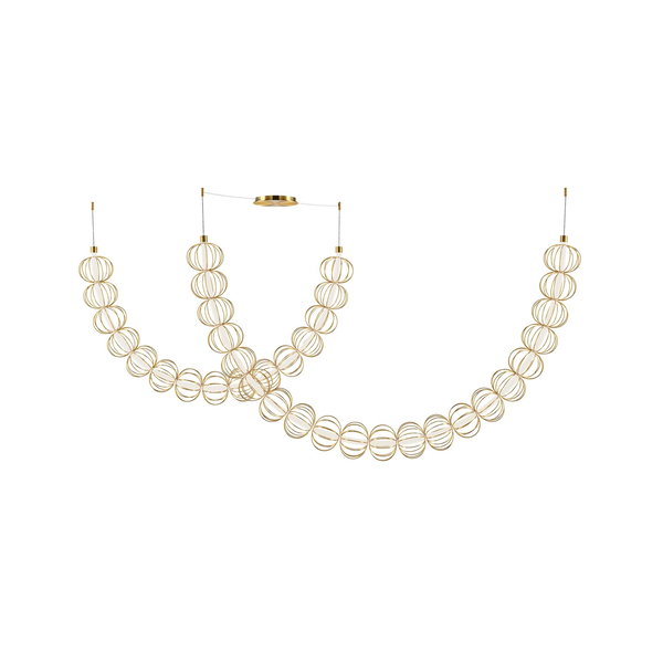 Lámpara de Techo 'Golden Cage 2'