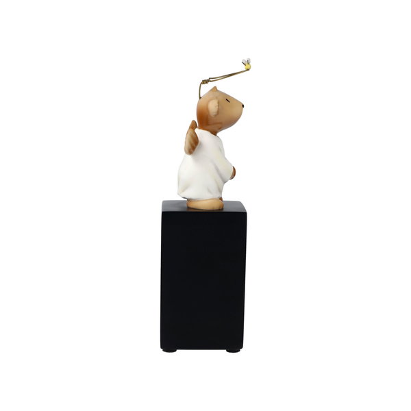 Porzellan Figur 'Schutzengel 2' von Peter Schnellhardt 6x22x6cm