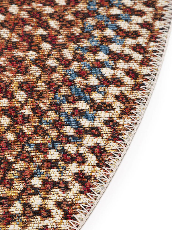 Design In- &amp; Outdoor Runder Teppich Kenya Bunt