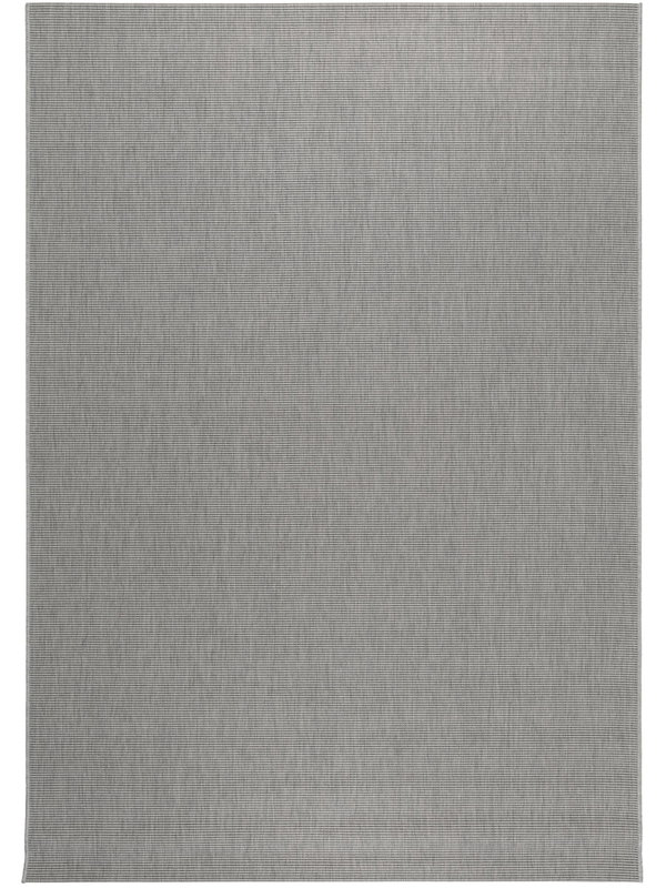 Tappeto fatto a mano 'Metro Light Grey' 80x150cm