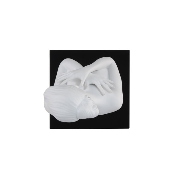 Porzellan Figur 'Fire in the Belly' von Lana Frey 14,5x50x14,5cm