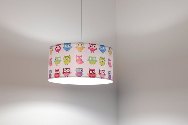 Pendelleuchte 'Foto Dreamy Owl'