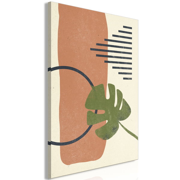 Stampa artistica su tela 'Geometry of Nature Vertical'