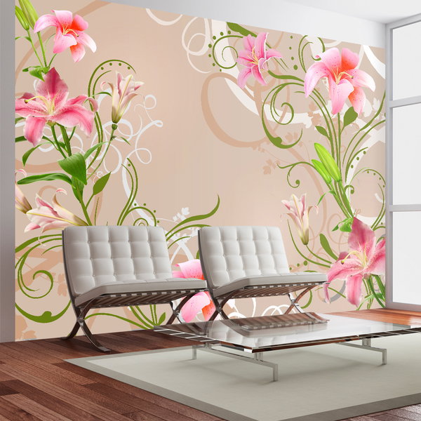 Papel pintado 'Subtle beauty of the lilies'