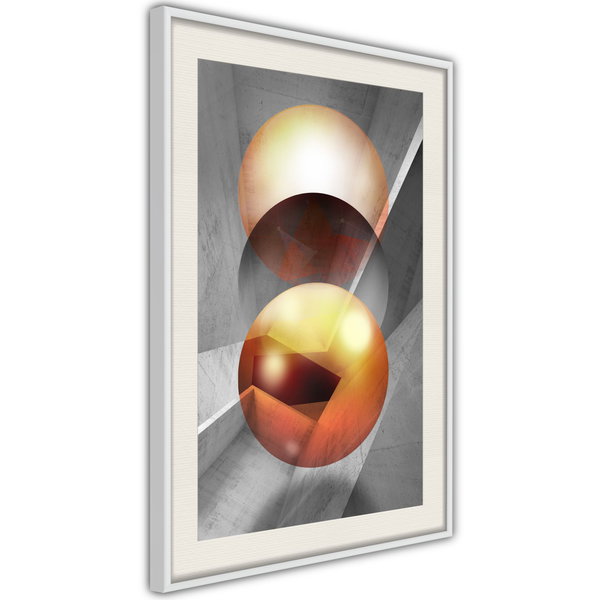 Poster 'Enchanted Globes'