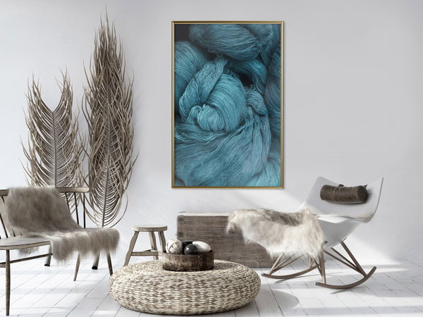 Poster 'Blue Skein'