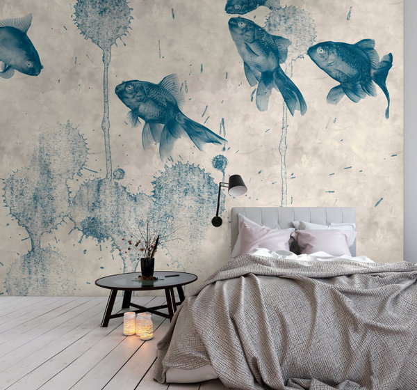 Tapete 'Pond 1' 400x270cm