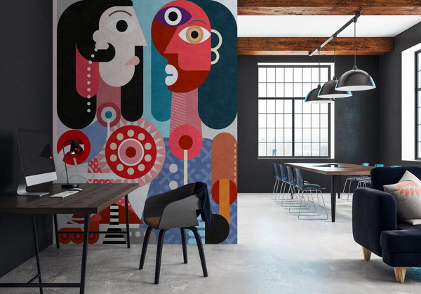 Tapete 'Couples 3' 500x270cm