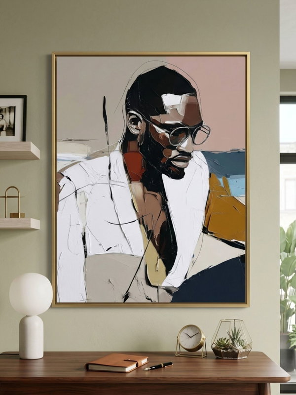 Moderne kunst til hjemmet