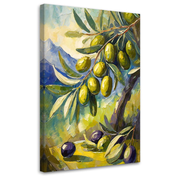 Kunstdruck auf Leinwand 'Olive Grove Serenity 2'