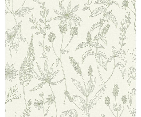 Behang 'Leafy Harmony' 53x1005cm