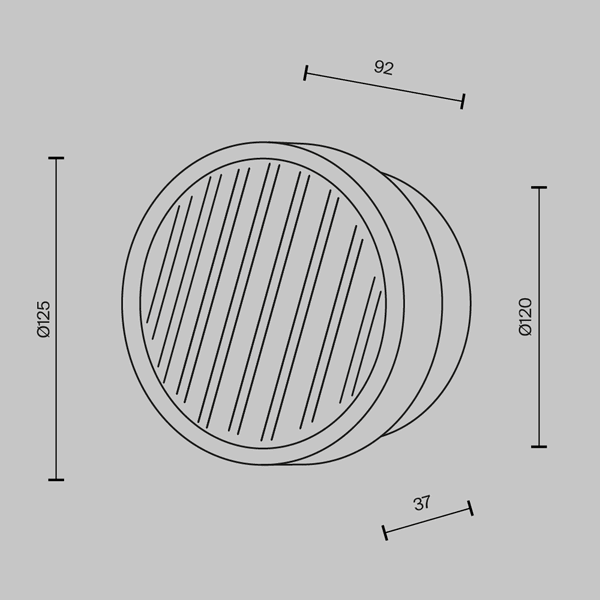 Wall Light 'Olo 3'