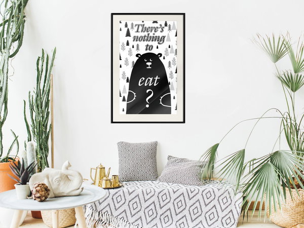 Poster 'There's Nothing To Eat?'