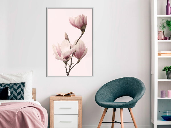 Poster 'Blooming Magnolias III'
