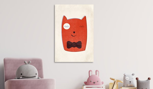 Kunstdruck auf Leinwand 'Little Elegant Vertical'