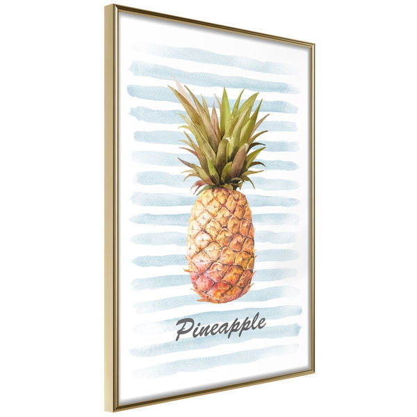 Plakat 'Pineapple and Stripes'