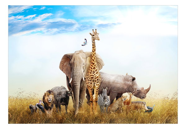 Tapete 'Fauna of Africa'