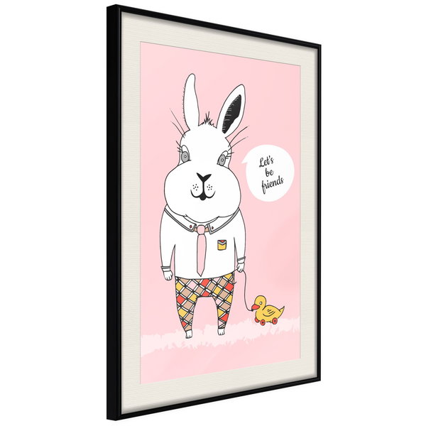 Poster 'Rabbit's Friend'
