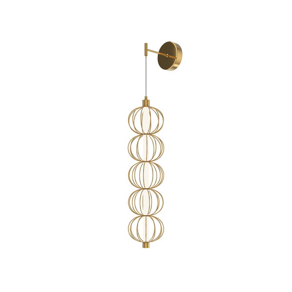 Wandleuchte 'Golden Cage'