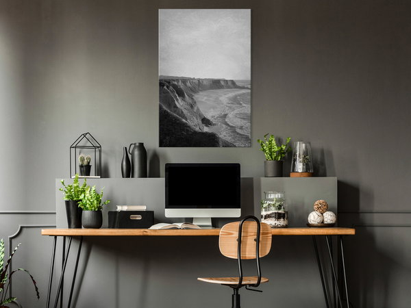 Kunstdruck auf Leinwand 'Cliff Vertical'