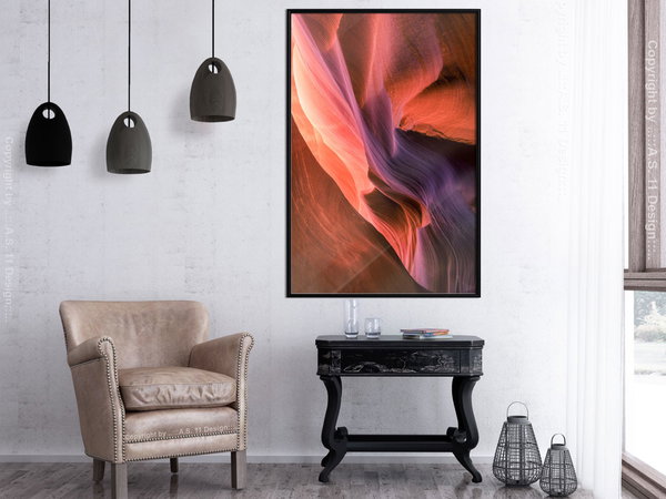 Poster 'Shades of Purple II'