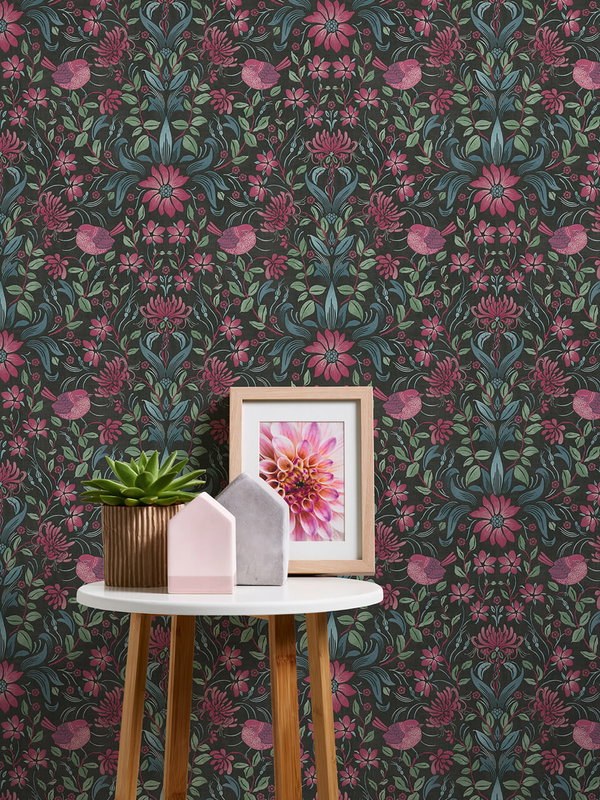 Tapete 'Early Flowers' 53x1005cm