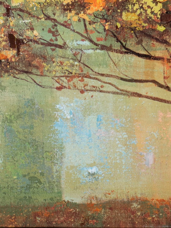 Handpainted Painting 'No Man's Land' | incl. certificate of authenticity