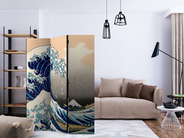 Paravent 'The Great Wave off Kanagawa'