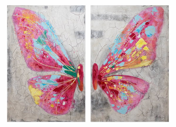 Acryl Gemälde 'Zarte Schönheit' 120x90cm