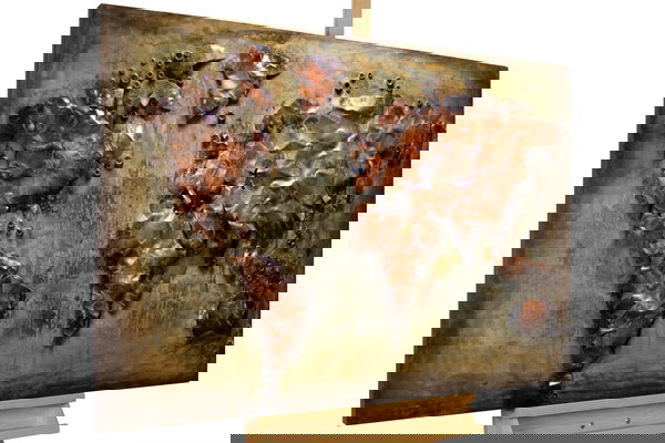 Arte contemporáneo producido a mano