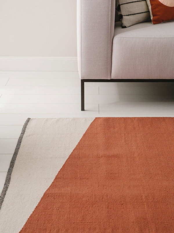 Tapis 'Lenny Terracotta'