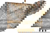 Handmålad målning 'Stalactite Cave' 120x80cm | inkl. äkthetsintyg