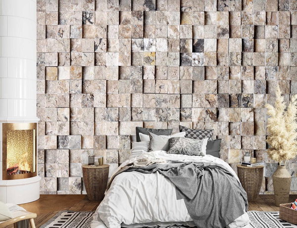 Tapete 'Mosaic Stone'
