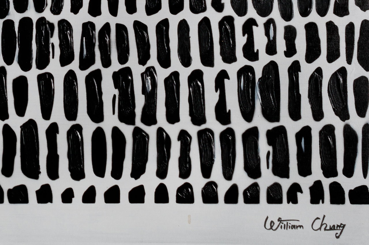 Handgeschilderd schilderij 'A Thousand Guises' 120x80cm | incl. certificaat van echtheid in de ruimte.