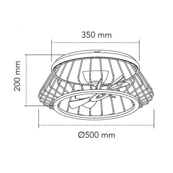 Deckenventilator 'Cobra CC1'
