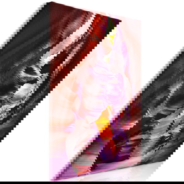 Impression sur toile 'Antelope Canyon Vertical'