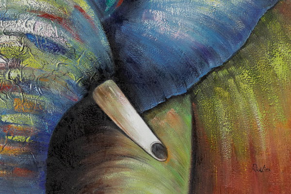 Couleurs appliquées généreusement