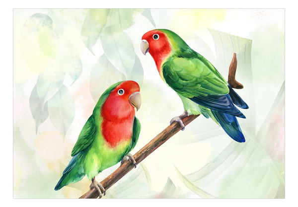 Tapete 'Lovebirds'