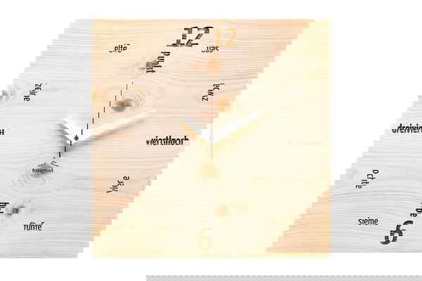 Point de mire en bois véritable