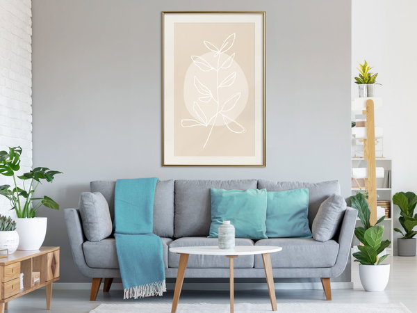Poster 'Pastel Plant'