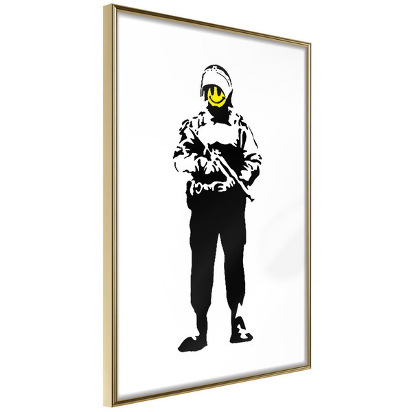 Poster 'Smiling Policeman'