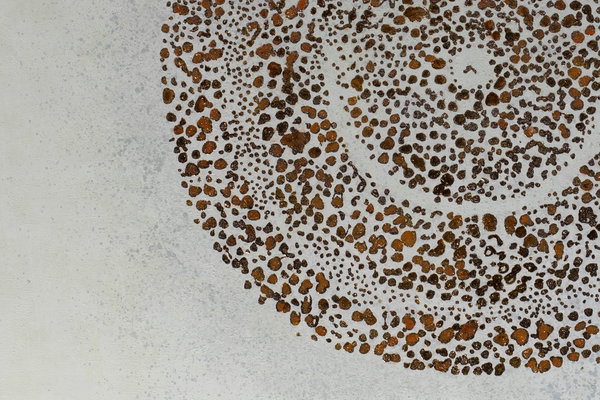 Großzügig aufgetragene Farben