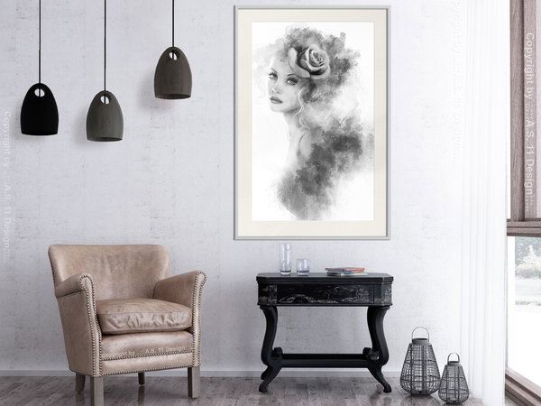 Poster 'Watercolor Portrait'