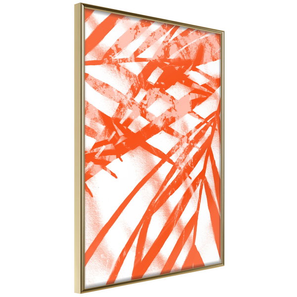 Poster 'Incandescent Leaf'