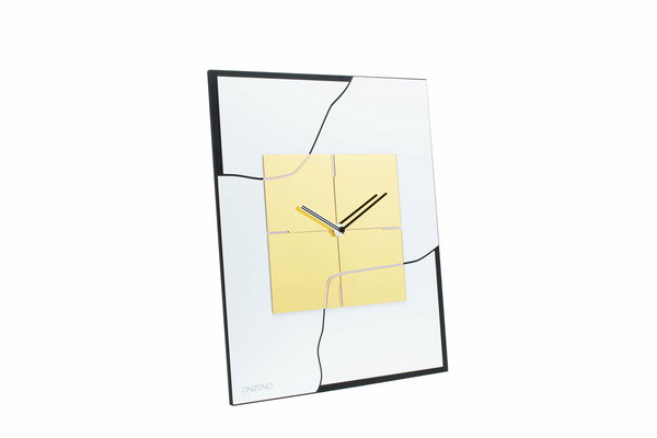 Minimalistische Wanduhr