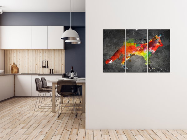 Art print on canvas 'Forest Hunter (3 Parts)'