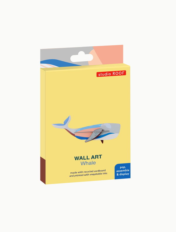 Wanddeko Papier 'Whale'