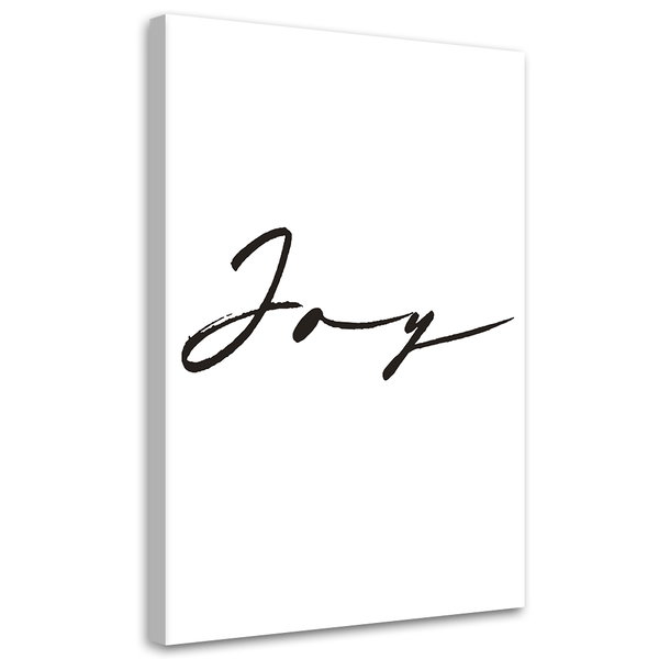 Kunstdruck auf Leinwand 'Joy'