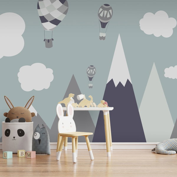 Self-adhesive wallpaper 'Balloon Land'