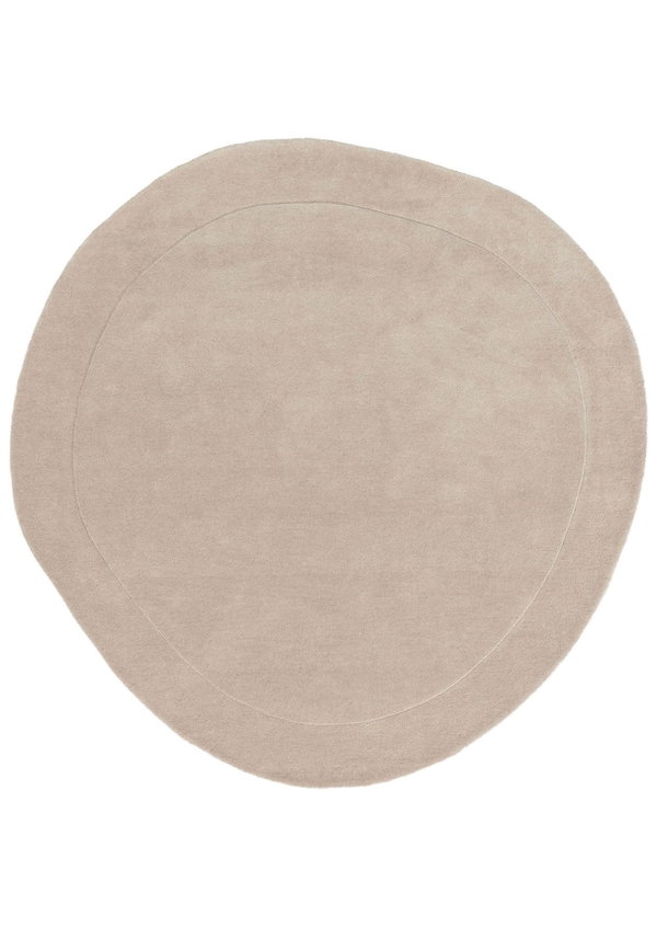Design Wollteppich Shape Beige